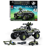 Mattel Brick Shop Hot Wheels Halo UNSC M12 Warthog Building Set
