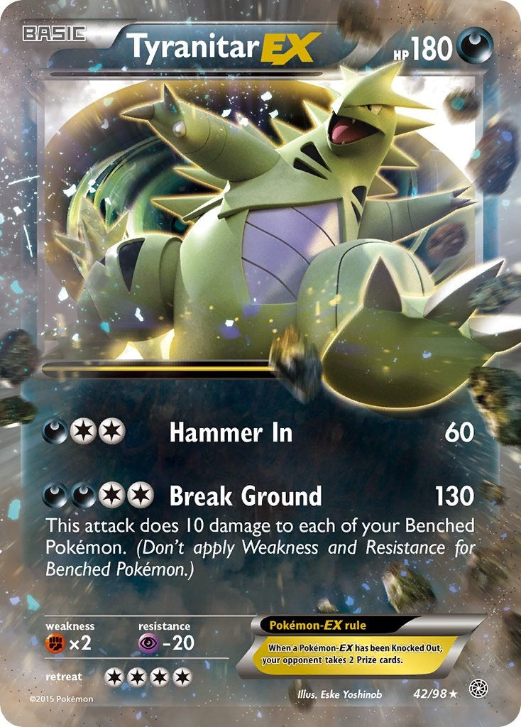 Tyranitar EX - 42/98