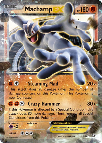 Machamp EX - 37/98 - (XY - Ancient Origins)