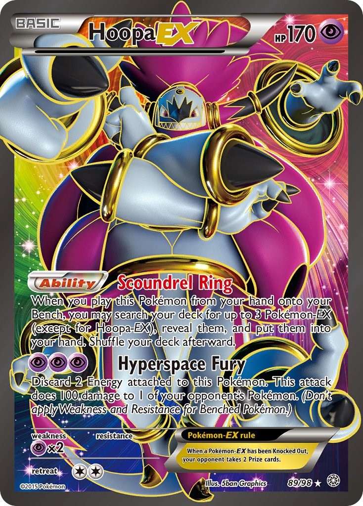 Hoopa EX (89 Full Art) - 89/98