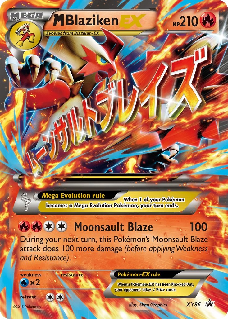 M Blaziken EX - XY86