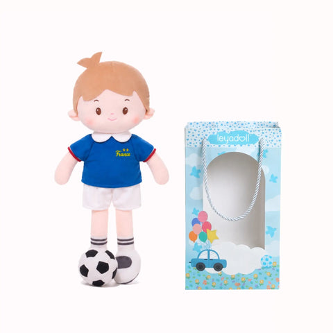 Personalized Soccer Boy - FRA (2 Skin Tones)
