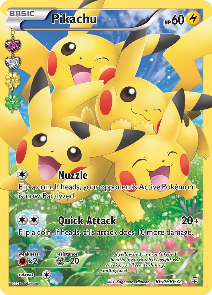 Pikachu (Full Art) - RC29/RC32