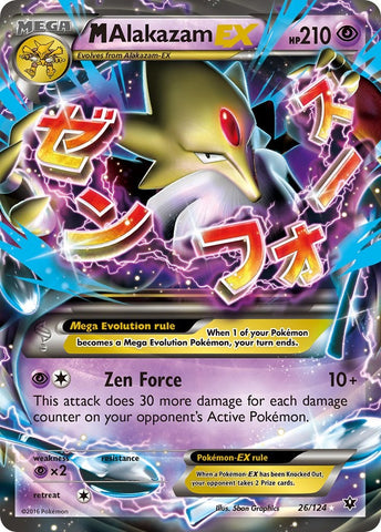 M Alakazam EX - 26/124