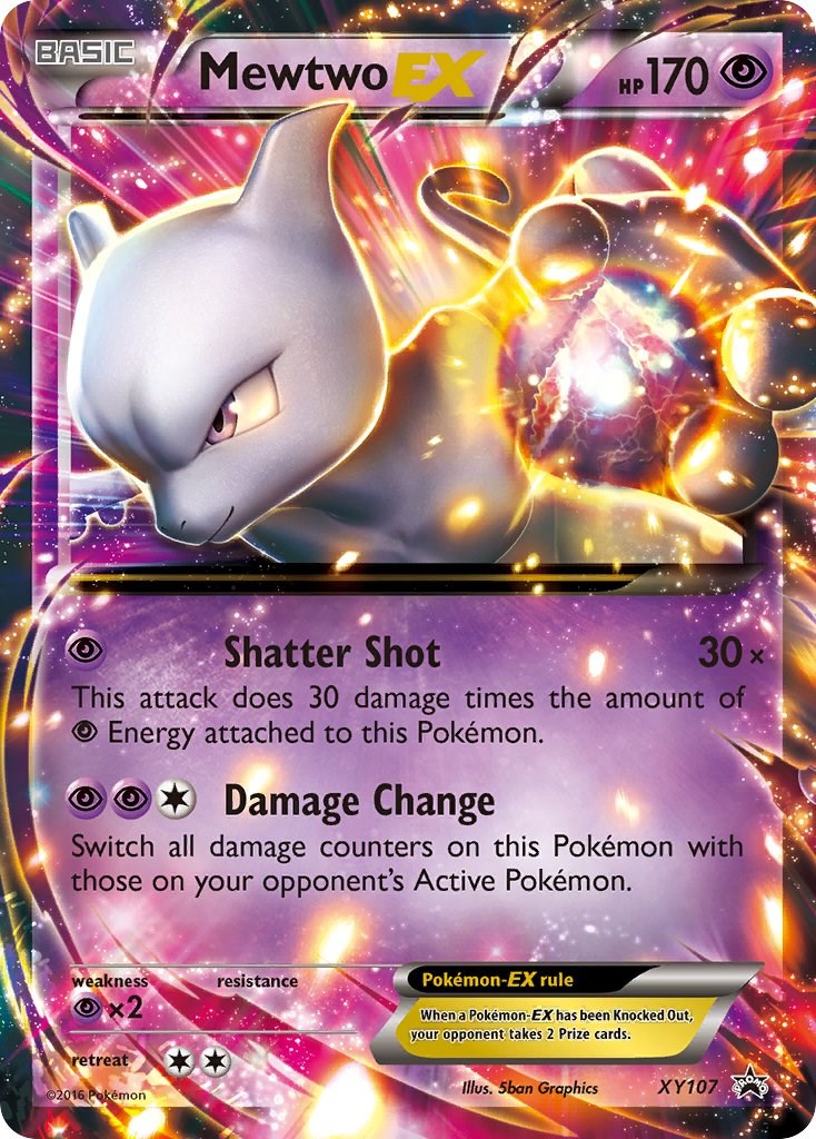 Mewtwo EX - XY107 - XY107 - (XY Promos)