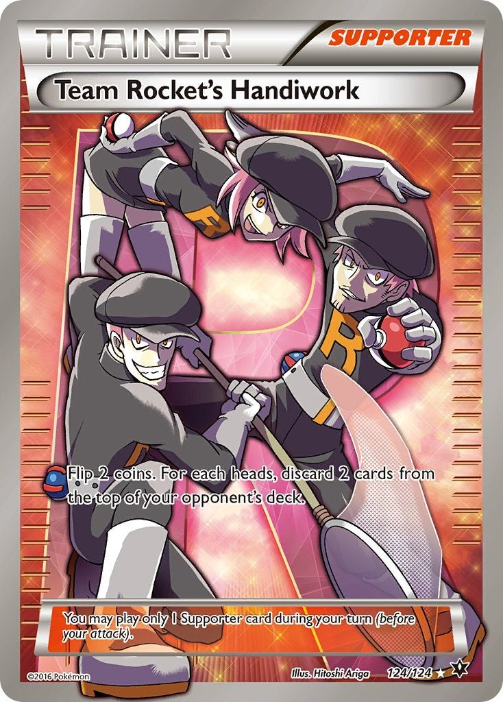 Team Rocket's Handiwork (Full Art) - 124/124