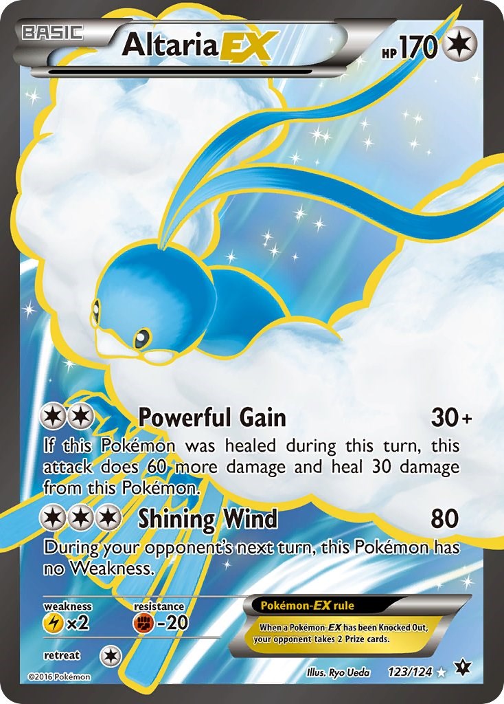 Altaria EX (Full Art) - 123/124 - (XY - Fates Collide)
