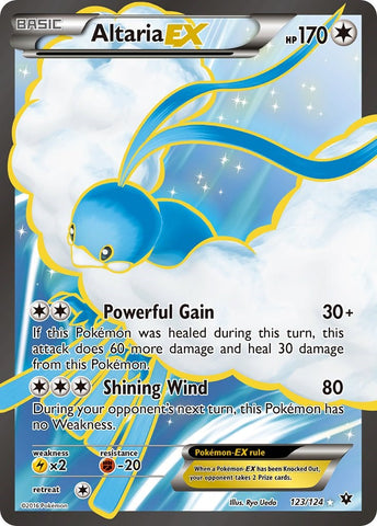 Altaria EX (Full Art) - 123/124 - (XY - Fates Collide)
