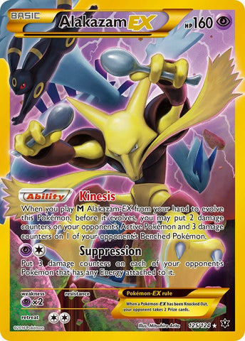 Alakazam EX (Secret) - 125/124 - (XY - Fates Collide)