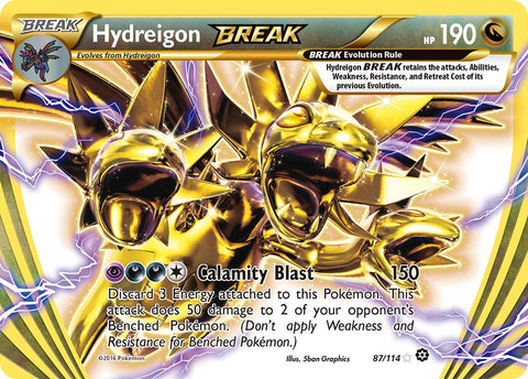 Hydreigon BREAK - 87/114 - (XY - Steam Siege)