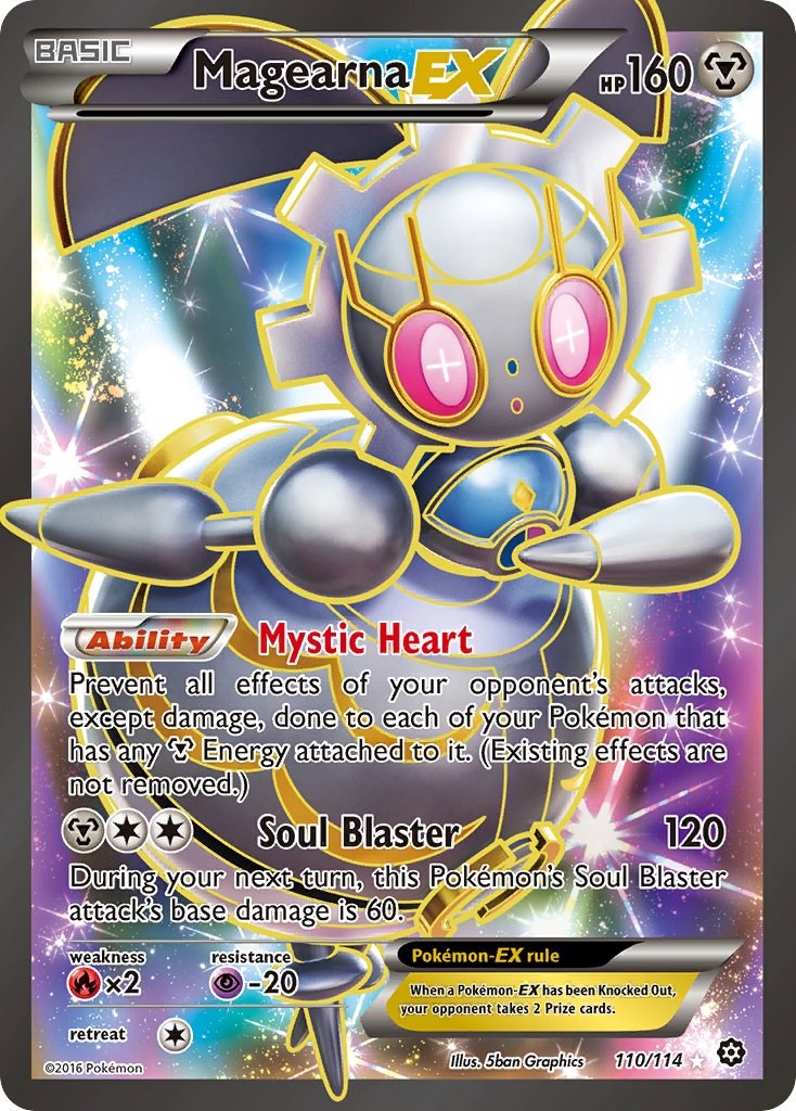 Magearna EX (Full Art) - 110/114 - (XY - Steam Siege)
