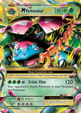 M Venusaur EX - 2/108 - (XY - Evolutions)