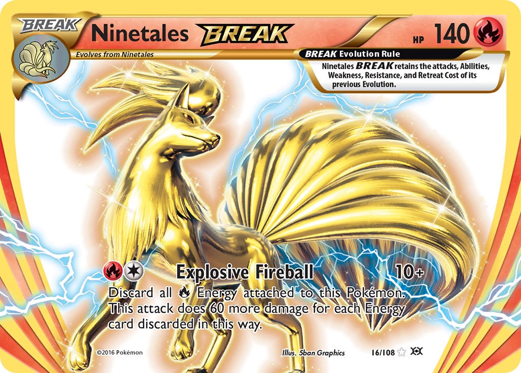 Ninetales BREAK - 16/108 - (XY - Evolutions)