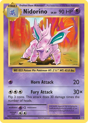 Nidorino - 44/108 - (XY - Evolutions)