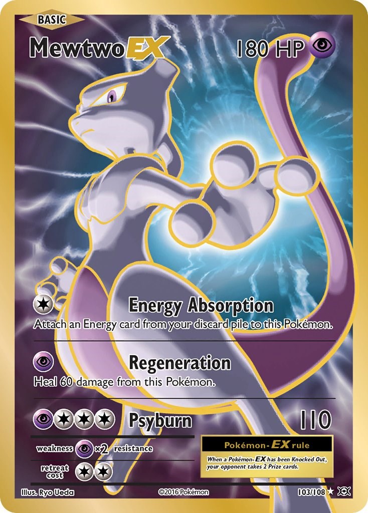 Mewtwo EX (Full Art) - 103/108