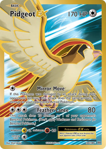 Pidgeot EX (Full Art) - 104/108