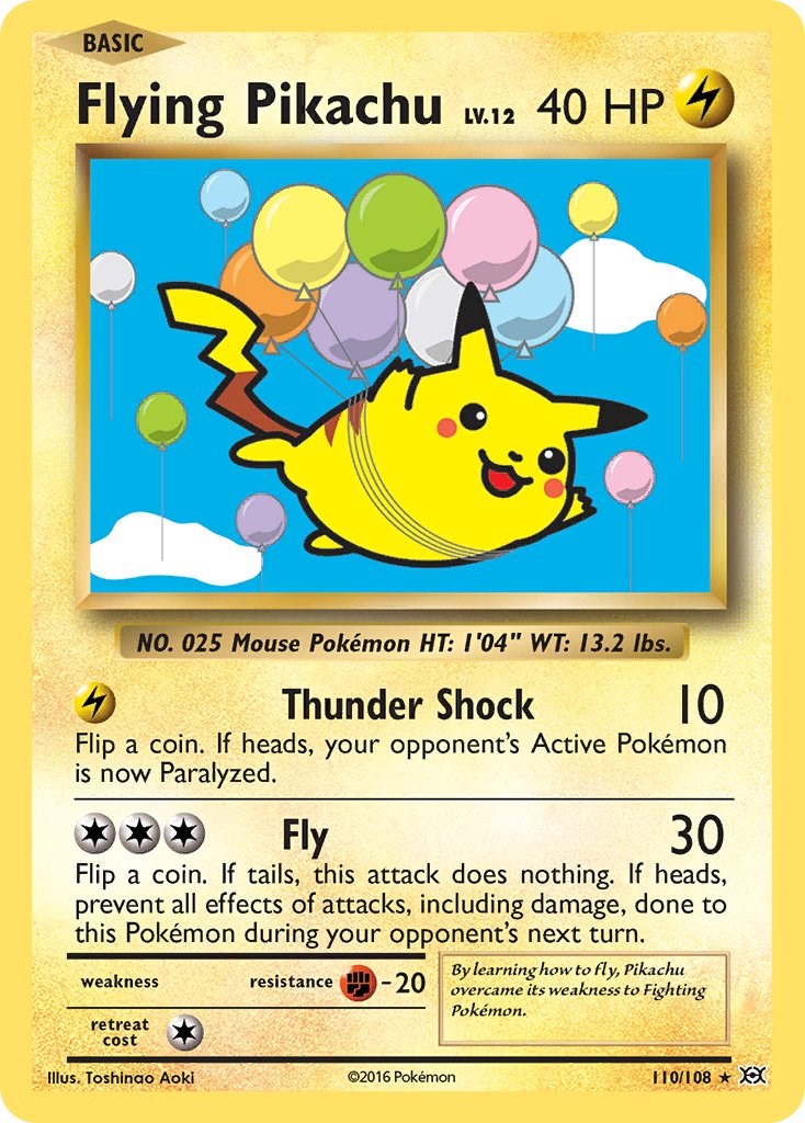 Flying Pikachu - 110/108