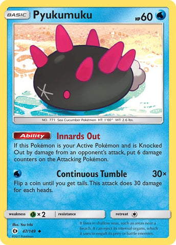 Pyukumuku - 47/149 - (SM Base Set)