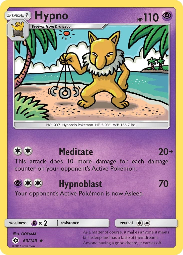 Hypno - 60/149 - (SM Base Set)