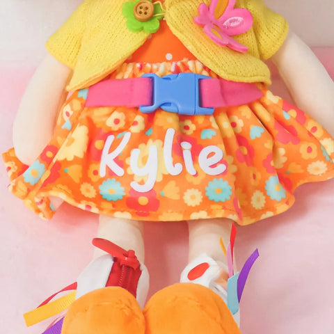 Personalized Flora Girl - Montessori Girl