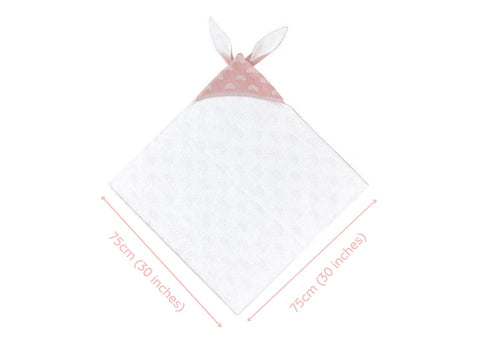 Personalized Bunny Hoodie Blanket