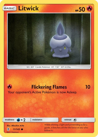 Litwick - 11/145 - (SM - Guardians Rising)