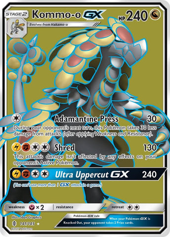 Kommo-o GX (Full Art) - 141/145