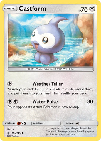 Castform - 105/145