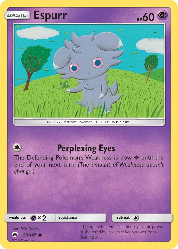 Espurr - 59/147 - (SM - Burning Shadows)