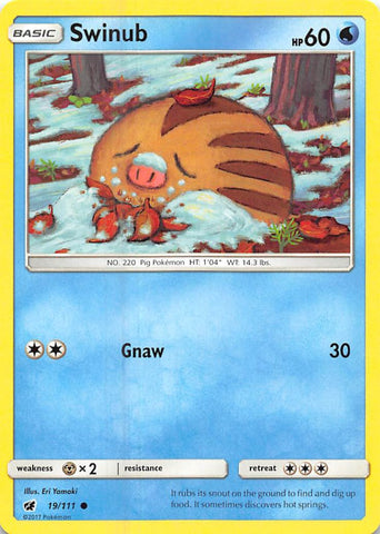 Swinub - 19/111 - (SM - Crimson Invasion)