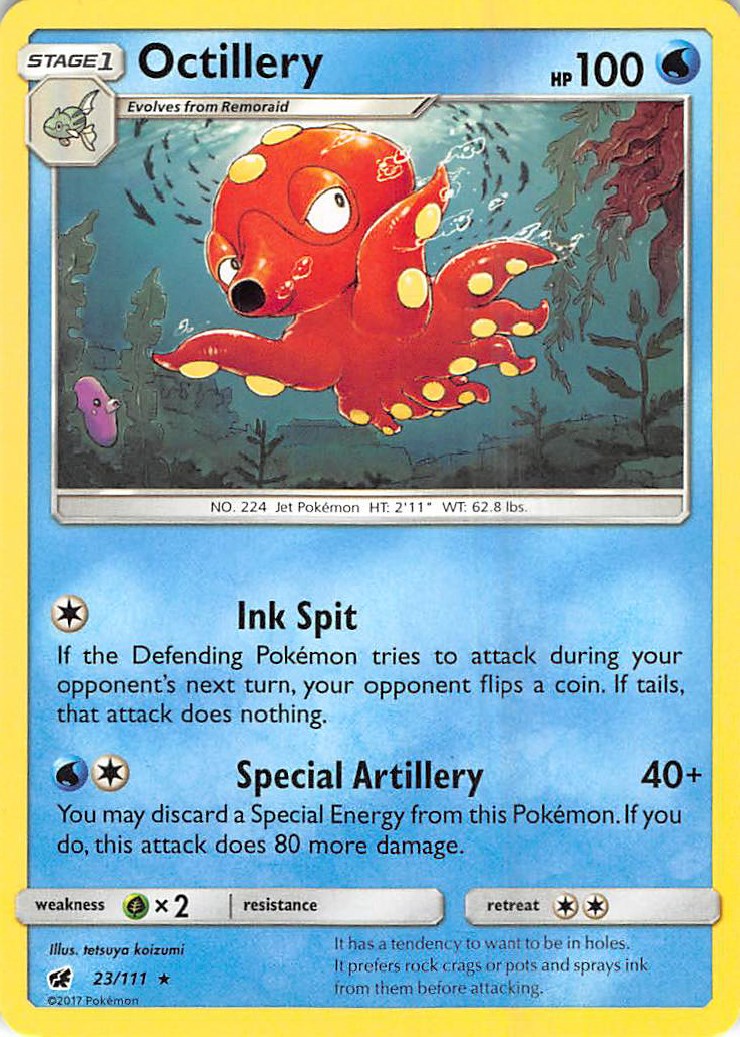 Octillery - 23/111 - (SM - Crimson Invasion)