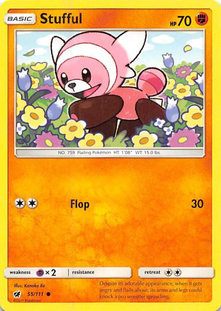 Stufful - 55/111 - (SM - Crimson Invasion)