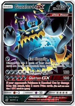 Guzzlord GX - 63/111 - (SM - Crimson Invasion)