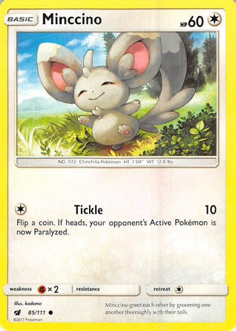 Minccino - 85/111 - (SM - Crimson Invasion)