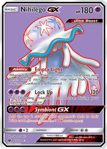 Nihilego GX (Full Art) - 103/111