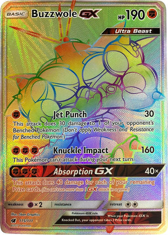 Buzzwole GX (Secret) - 115/111