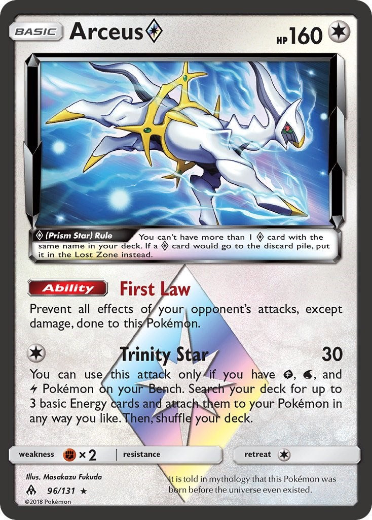 Arceus Prism Star - 96/131