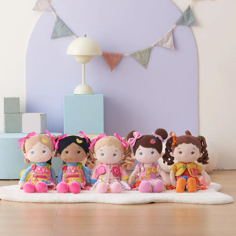Personalized Flora Girl - Montessori Girl