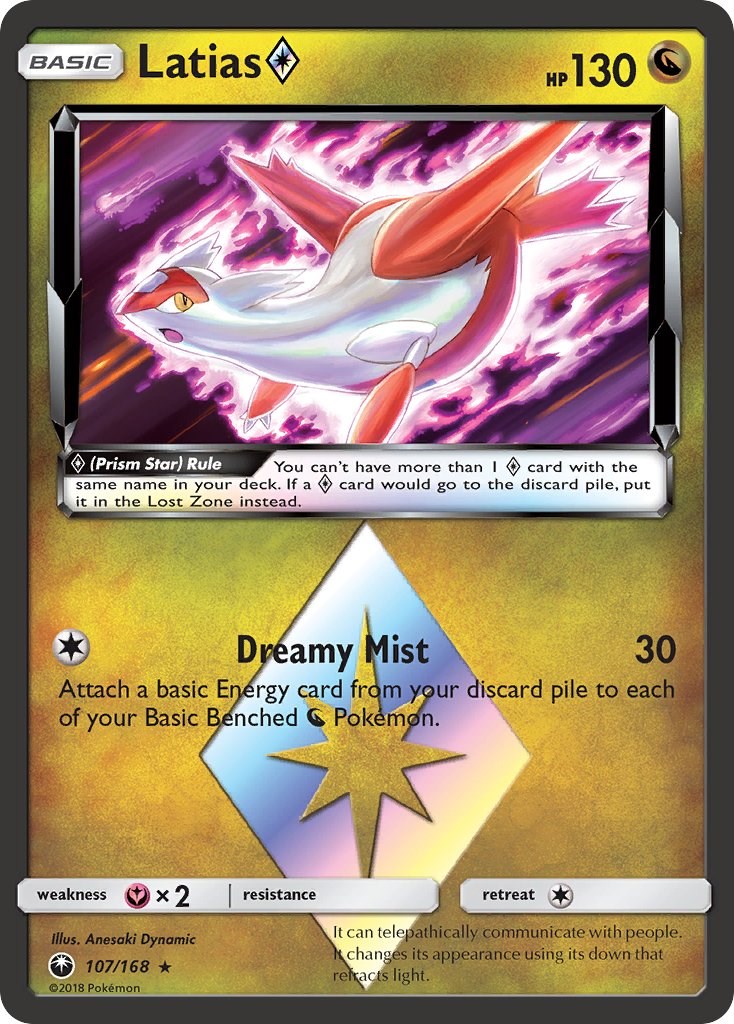 Latias Prism Star - 107/168