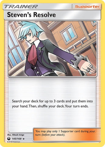 Steven's Resolve - 145/168 - (SM - Celestial Storm)