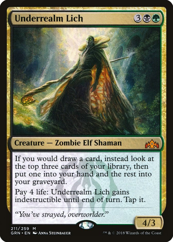 Underrealm Lich - 211 - (Guilds of Ravnica)