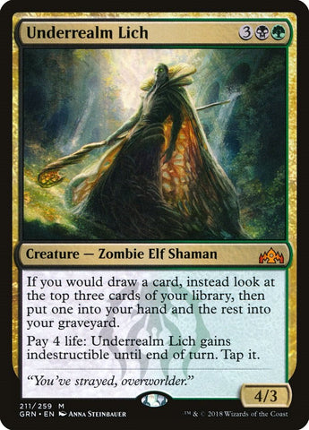 Underrealm Lich - 211 - (Guilds of Ravnica)