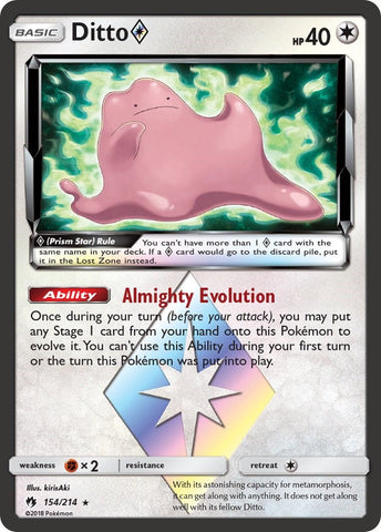 Ditto Prism Star - 154/214