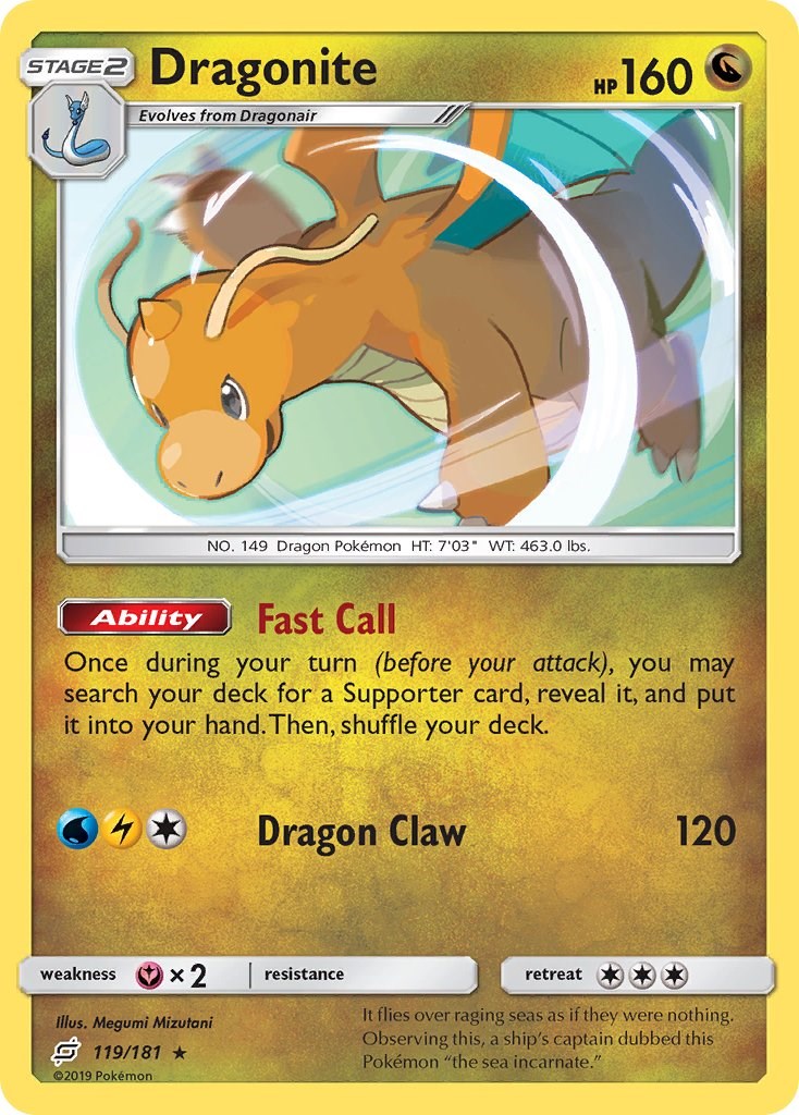 Dragonite - 119/181 - (SM - Team Up)