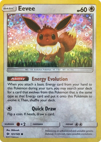 Eevee - 101/149 (General Mills Promo) - 101/149