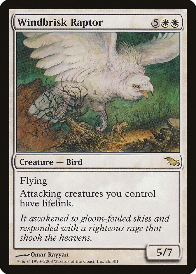 Windbrisk Raptor - 26 - (Shadowmoor)