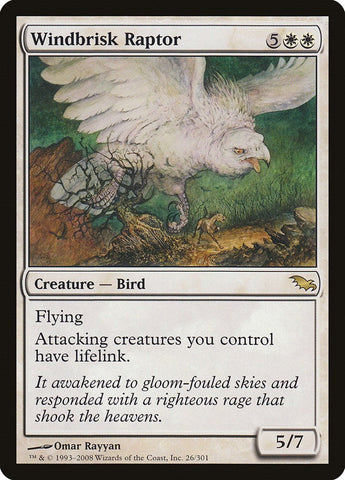 Windbrisk Raptor - 26 - (Shadowmoor)