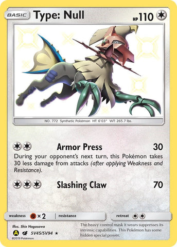Type: Null - SV45/SV94