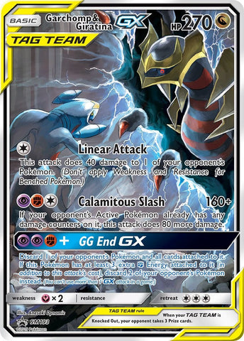 Garchomp & Giratina GX - SM193 - SM193 - (SM Promos)