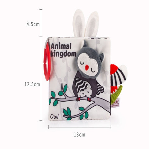 Animal Kingdom - Black&White Soft Tail Book For Babies